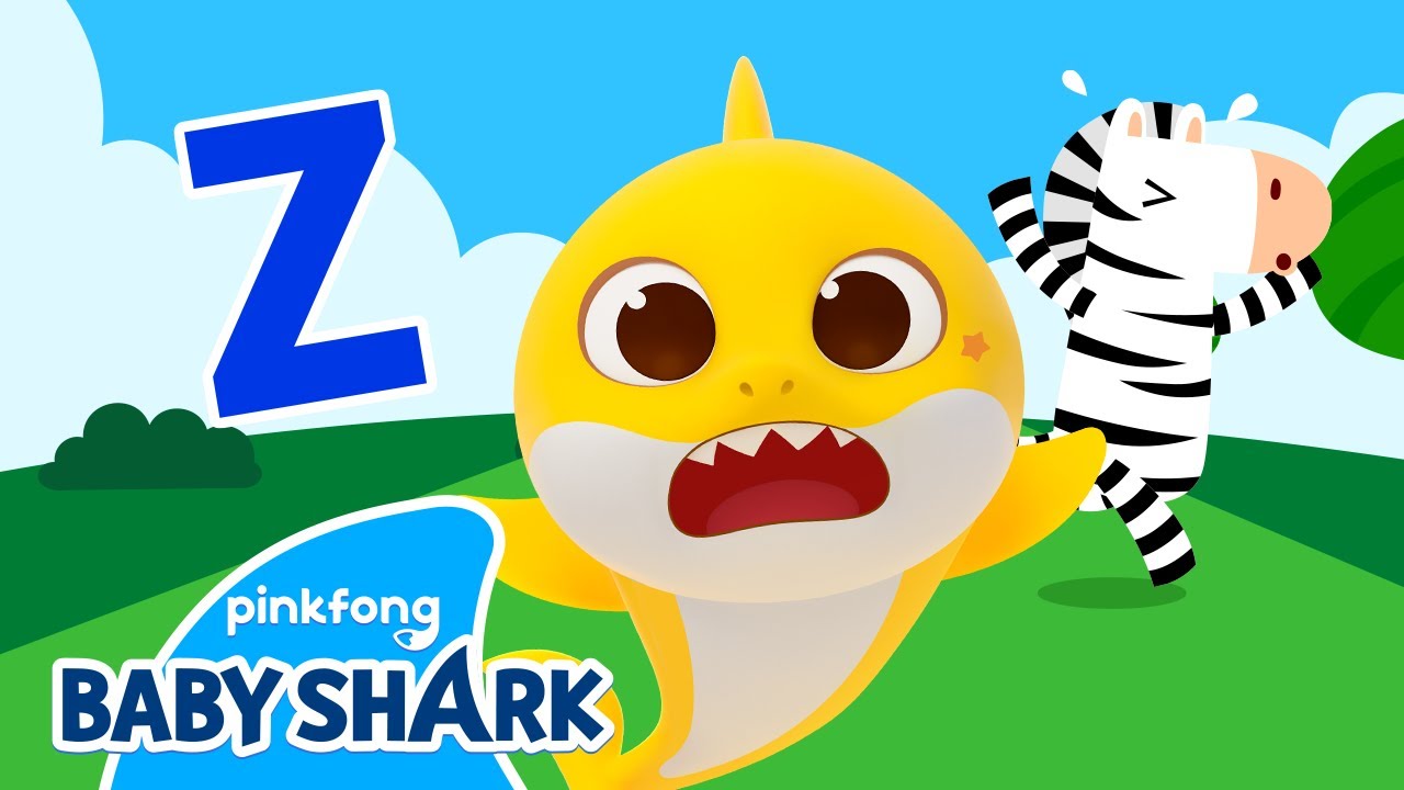 Zebra | Letter Z | Baby Shark's ABC Song | Learn ABCs with Baby Shark Official img